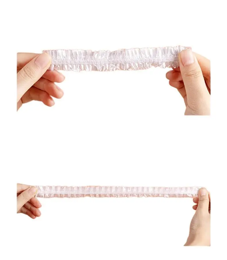 100pcs Disposable Food Cover Plastic Elastic plastic wrap Lids Storage Kitchen Fresh