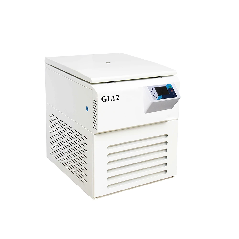 Laboratory High speed resolution LCD touch screen floor standing efficient large capacity refrigerated centrifuge