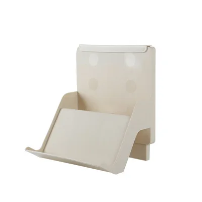 2021 Hot Sale Stackable DIY Simple Plastic  Non Perforating Wall Attaching Shoe Organizer Rack