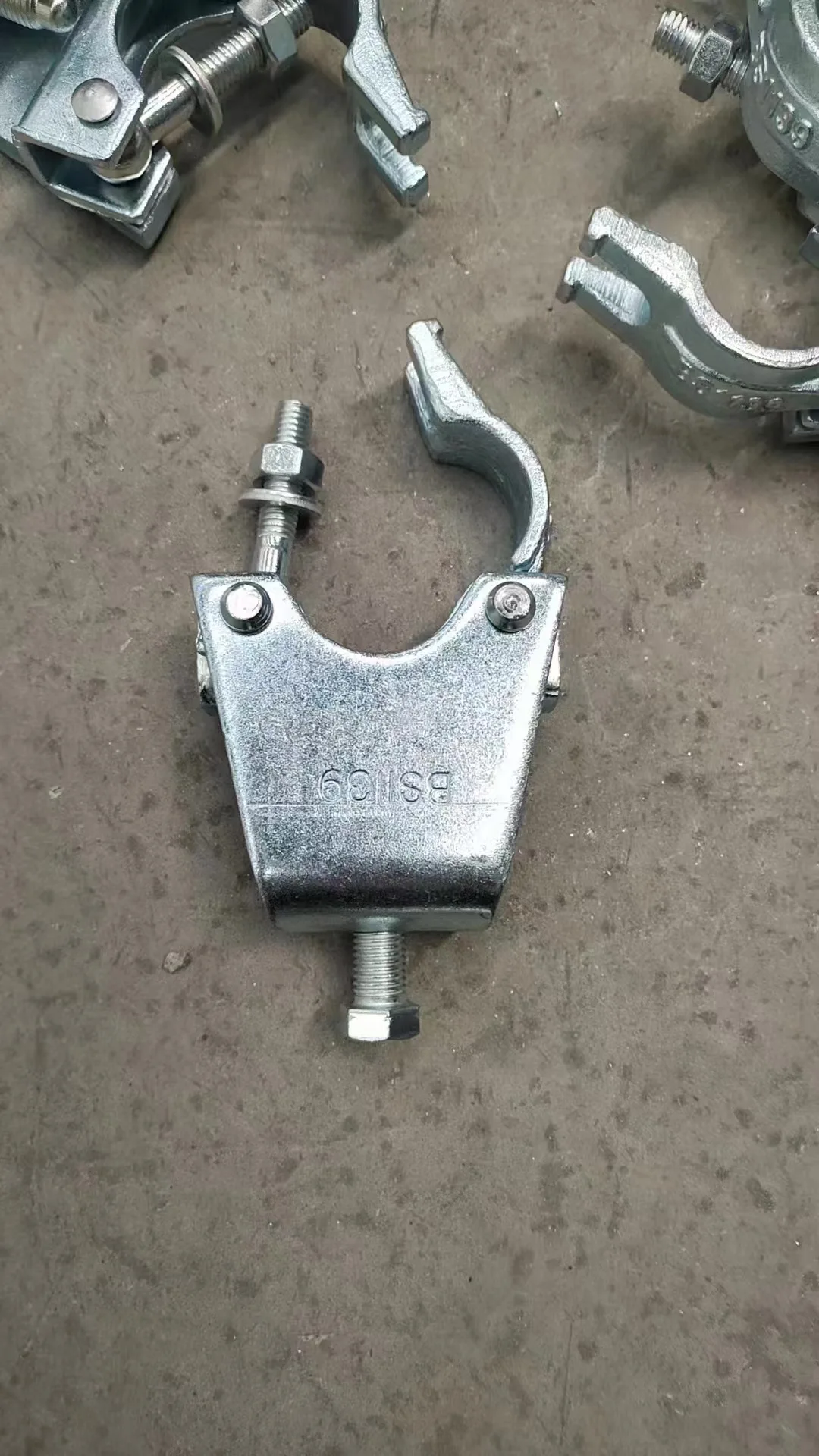 BS1139 steel scaffolding Drop Forged Double Swivel Coupler for 48mm pipe