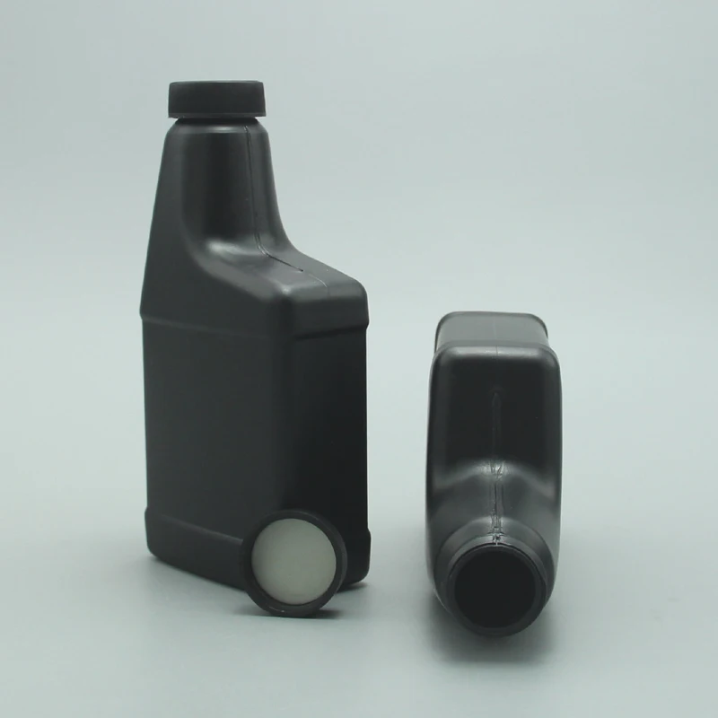 8oz 250ml Fuel Additive Bottle HDPE Black Fuel Stabilizer Storage For Gasoline Lpg And Diesel Fuel With Screw Cap