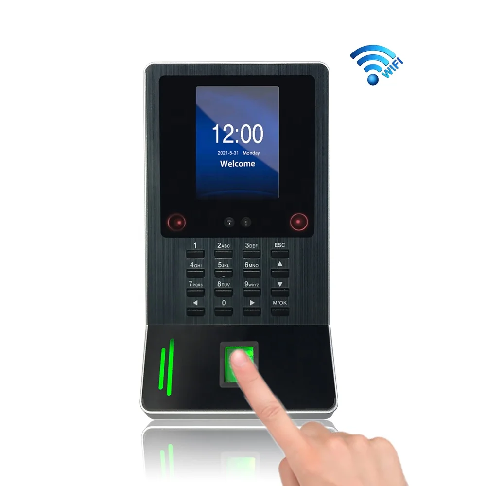 Face Biometric FingerprintAccess Control and  ID card Time Attendance Terminal with WiFi Function