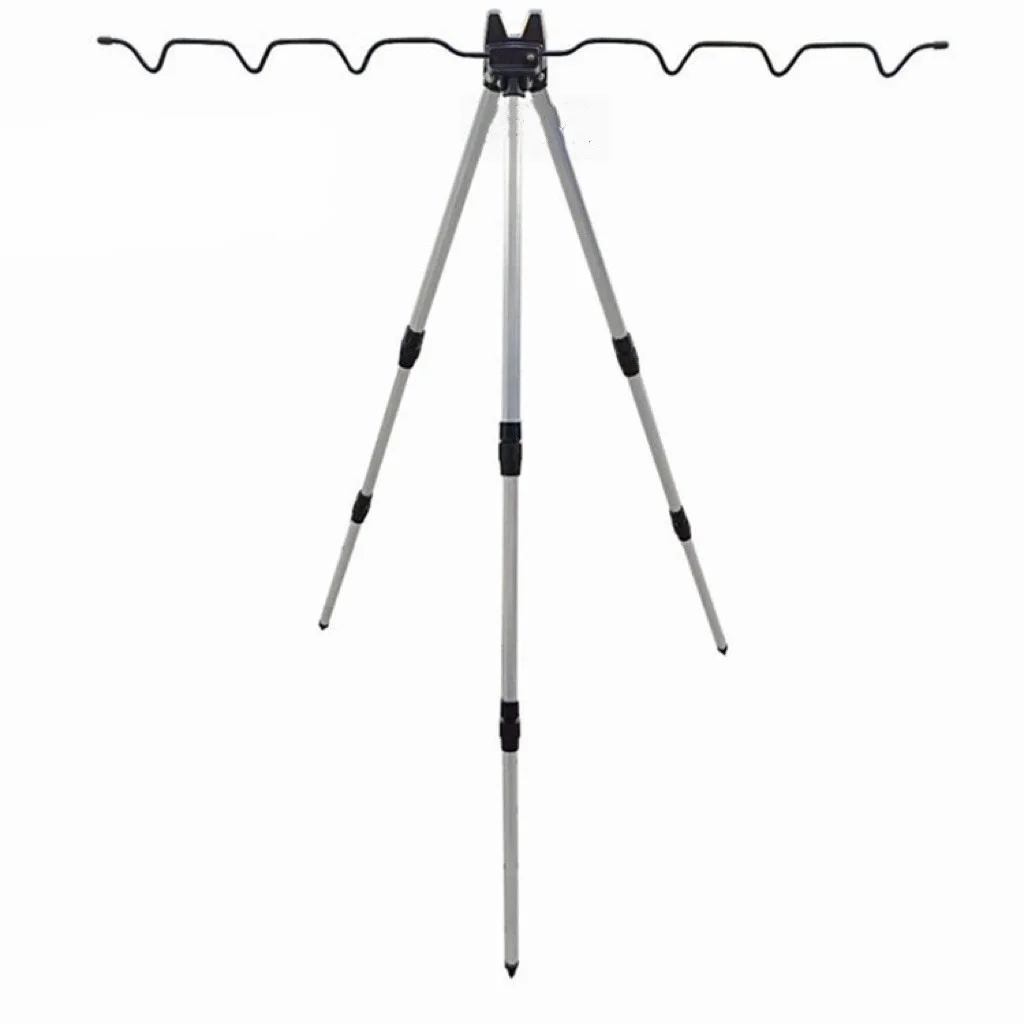 Fishing rod bracket 1.2m foldable fishing rod bracket aluminum bracket