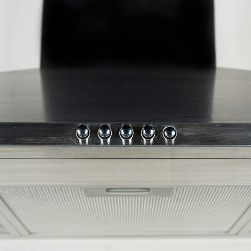 750mm wide 120V Range cooker hood tower type remote control extraction range hood