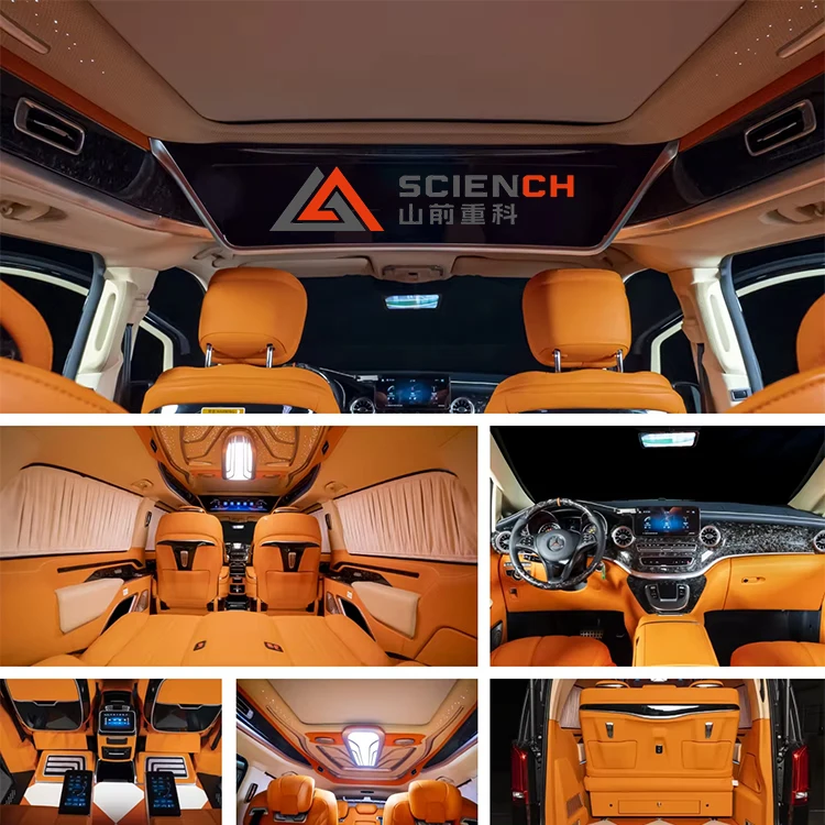 2024 модифицированные Лучшие Роскошные ветровые облака V260 бензиновые MPV OEM Mercedes Business Auto 7-местные 4x4 RWD автомобили