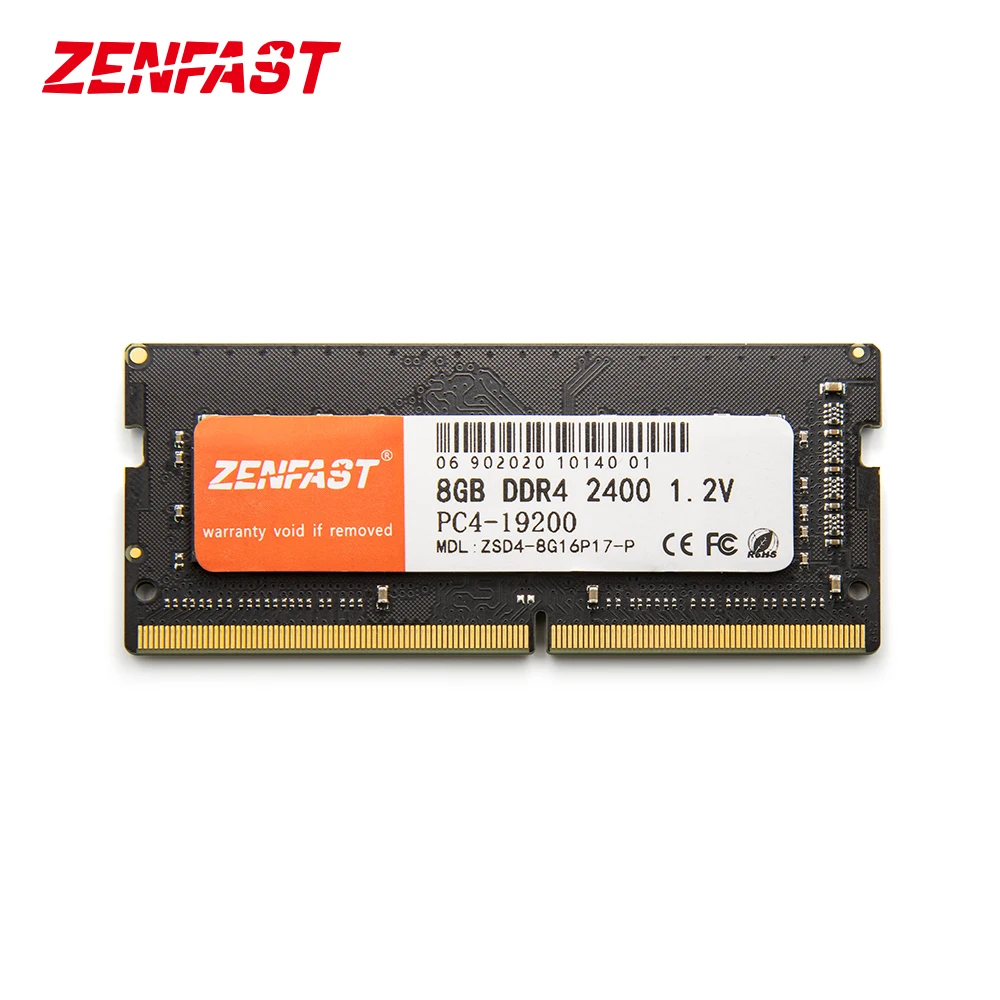 ZENFAST fatory NB хит продаж Высококачественная Память ddr4 ram 8gb 2666mhz с розничной