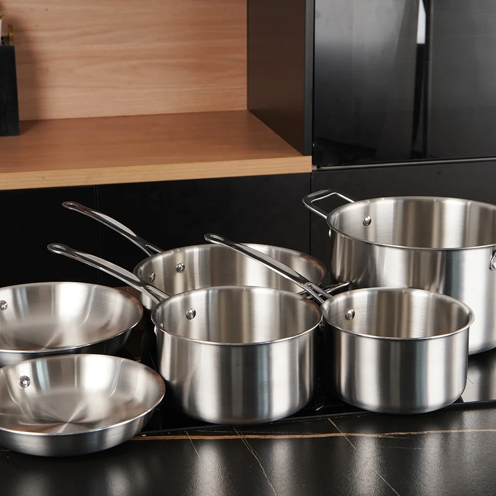 
Hot Sale Chinese Hand Hammered Wok Stainless Steel Handle No Coating Round Bottom Wok Pan Cover Metal Stove Pcs 