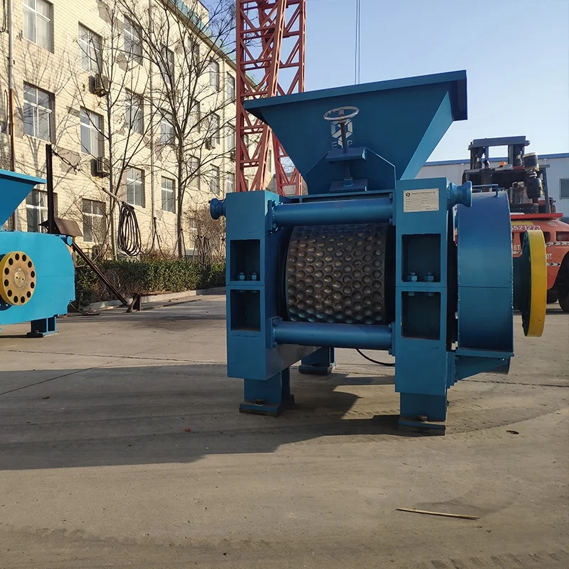 E.P Easy Operation Professional Automatic New Design Oval Pillow Shape Roller Ball Press Charcoal Briquetting Machine