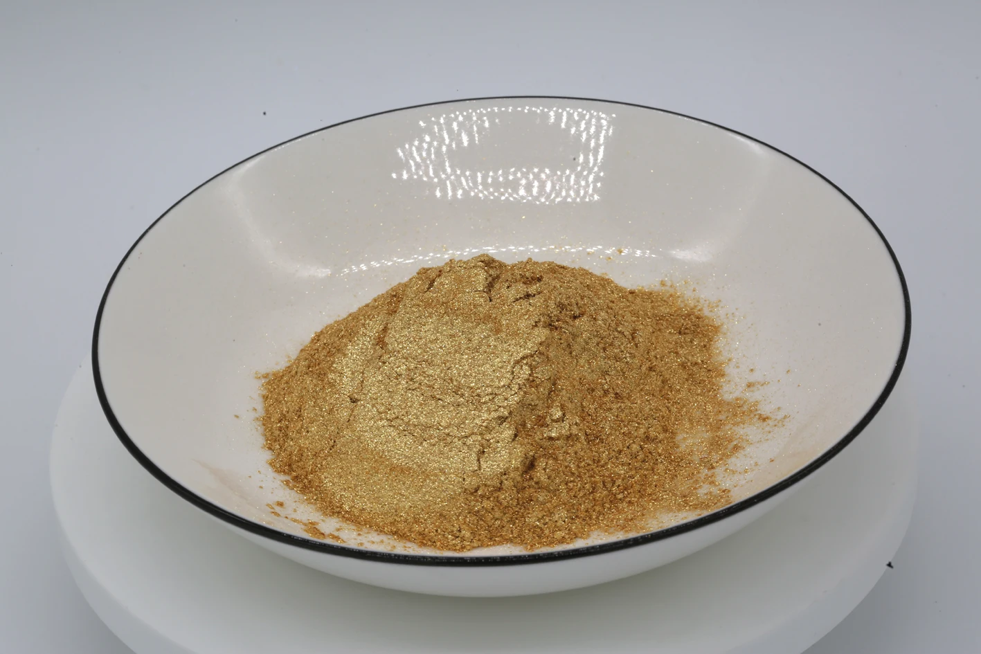 Firing Temperature 550-1150 Golden Metallic Pearl Shinning Ceramic Glaze Powder Pigments