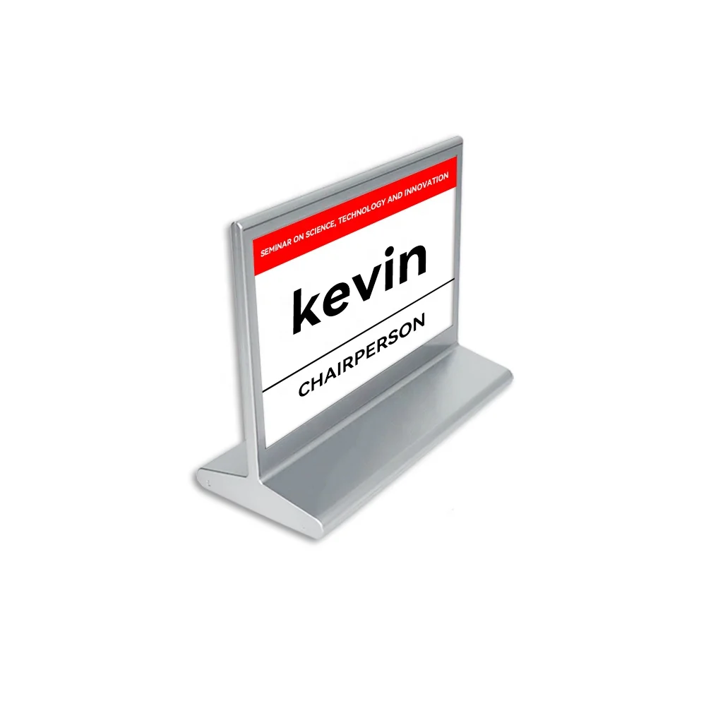 7.5inch ultra thin meeting name card screen paperless conference system E ink name plate electronic meeting room Display