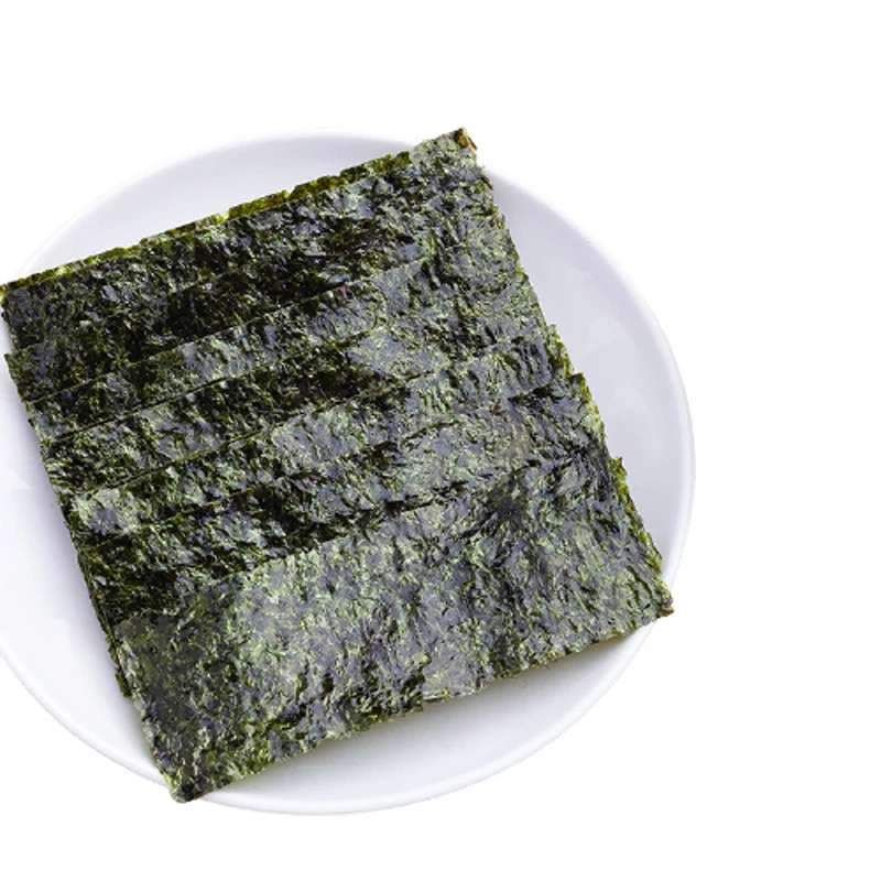 Japanese Food Supplier Seasoned Dried Yaki Sushi Nori 50 Sheets Roasted Seaweed In good Price