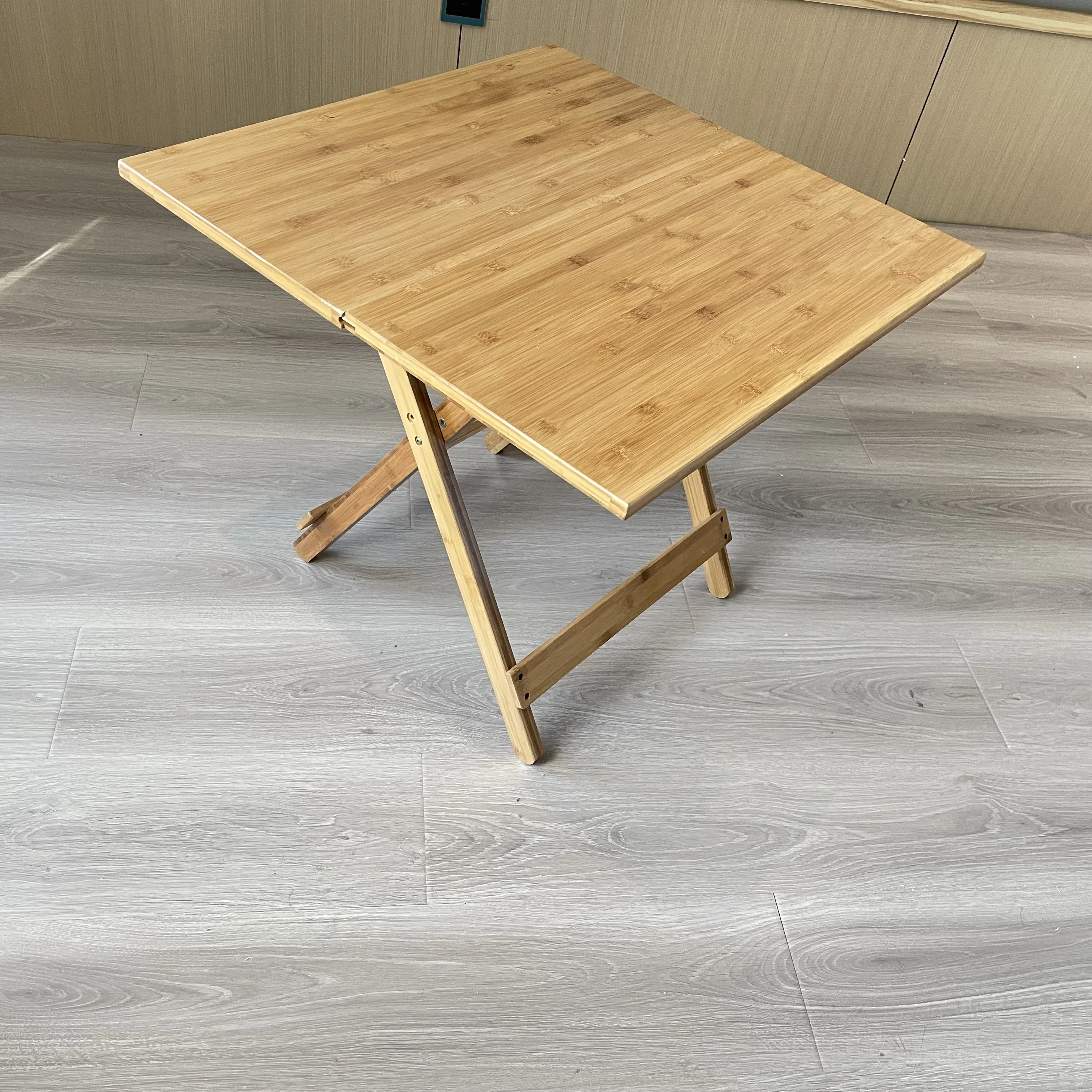 Portable Made Of Bamboo And Wood Direct Deal Picnic Barbecue Camping Wall Foldable Table cheap Folding Table