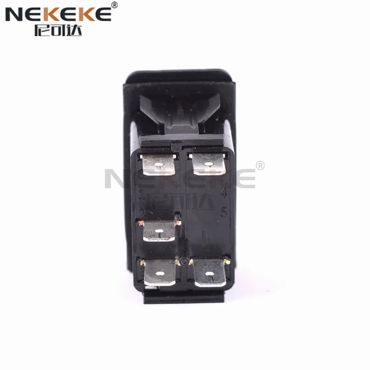 NEKEKE New style High Quality Led Light Bar rocker switch Output Circuit Laser On Off 12V switch