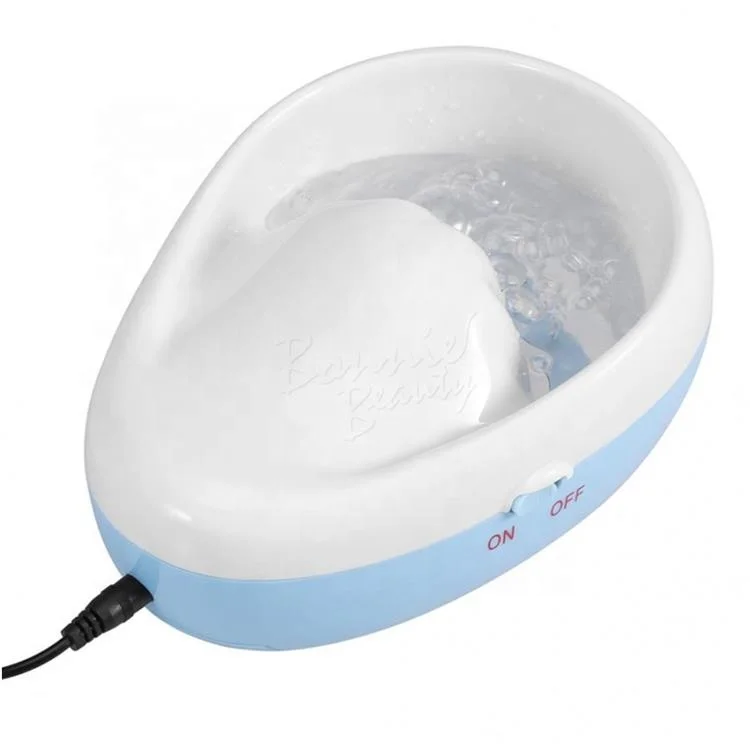 Electric Nail Bubble Spa ,Jet Bubble Spa Massage Bowl for Nail Polish Remove, Dead Skin Softening and Beauty Both Hands Care