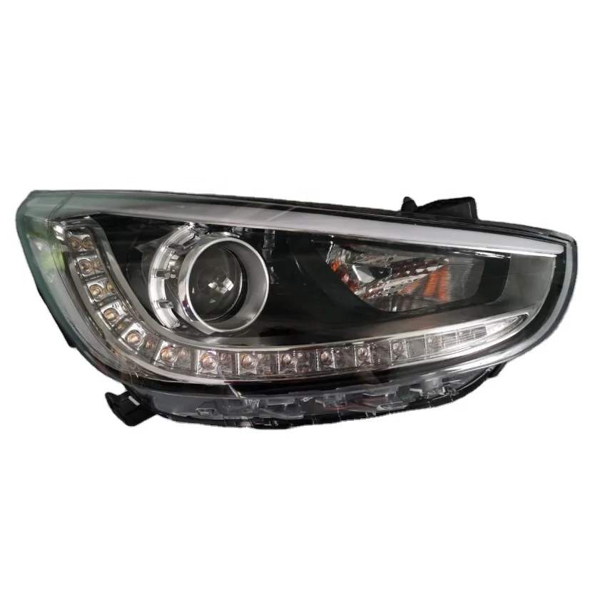 LED Head Lamp Headlight Car Parts 92101-1R520 92102-1R520 For Accent ME 2012 2013 2014