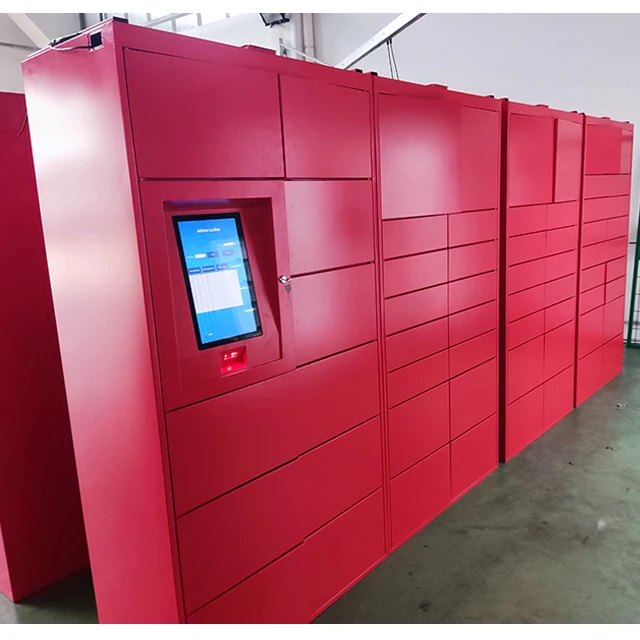 Pickup Station Lockers for shipping Smart Outdoor Water-proof Express Locker Cabinet Intelligent Mail Parcel Delivery Lockers