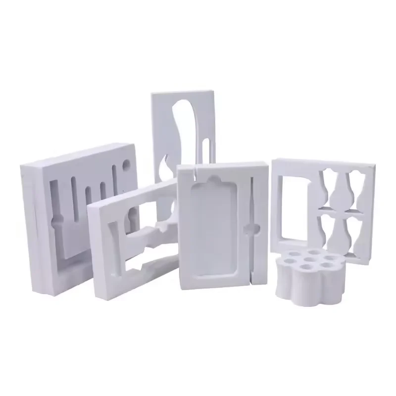 Custom Eco-Friendly White  EVA Foam Insert with High Precision and Shock Absorption Perfect for Protective Packaging