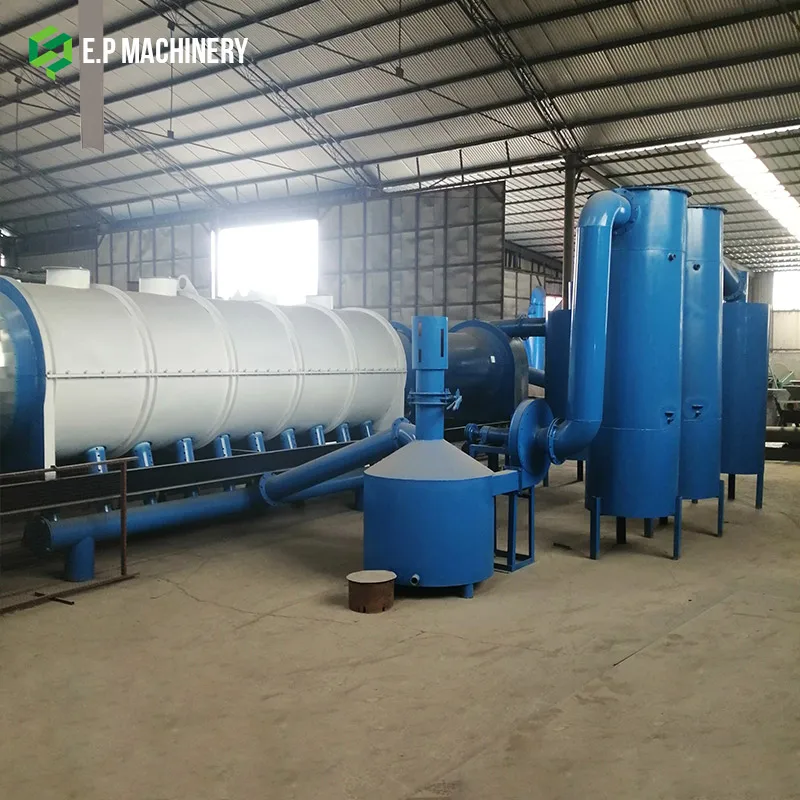 Machine for making charcoal, sawdust, briquettes, charcoal