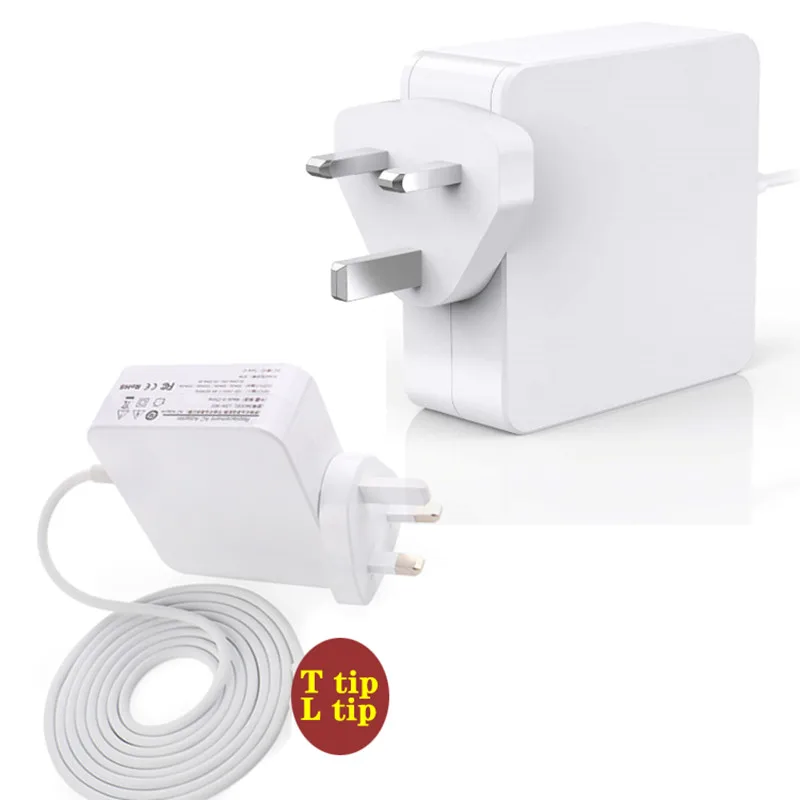 Factory Wholesale 60W L T Tip laptop adapter charger for Macbook Pro 13 A1435 A1502 universal laptop charger ac adapter new