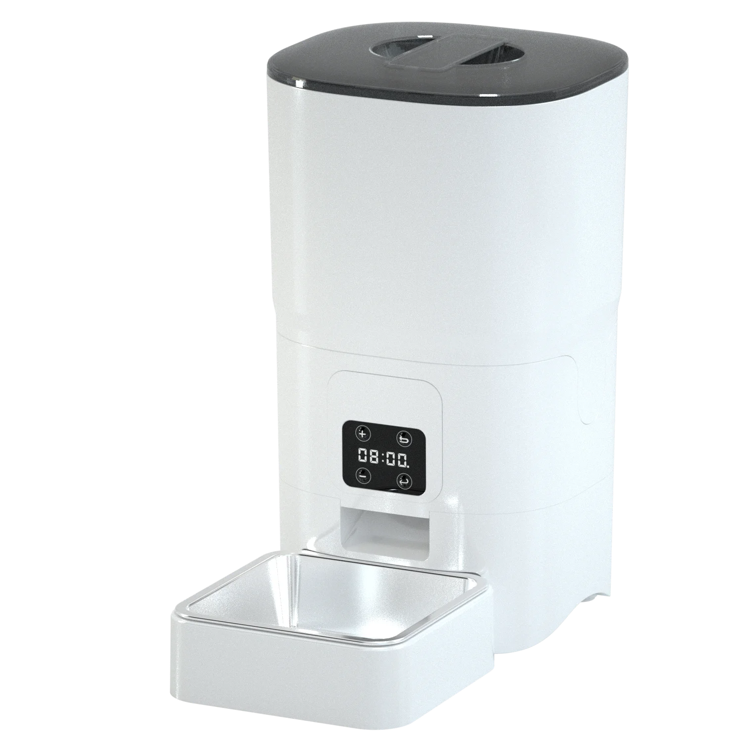 Intelligent pet supplies Timed and quantitative intelligent pet stainless steel bowl Remote APP feeding automatic pet feeder