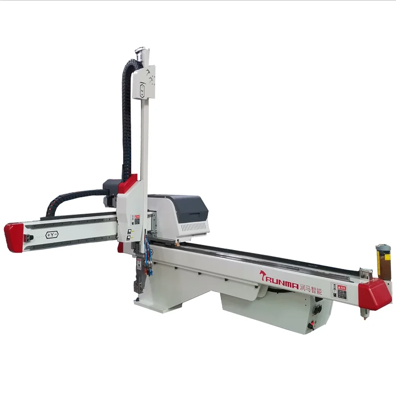 Ac Servo Three and Five axes Motor Robotic Arm For Injection Molding Machine Manipulator