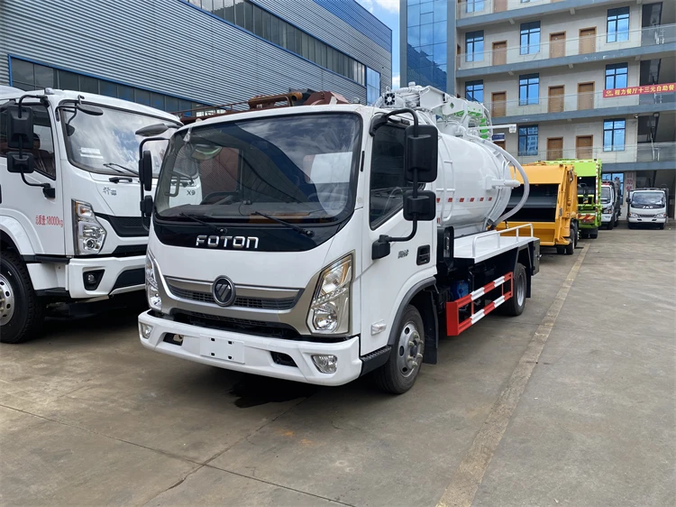 FOTON 6-колесный 2600 галлонов дноуглубительный аппарат с септиком грузовик для очистки канализации 10000 л цена