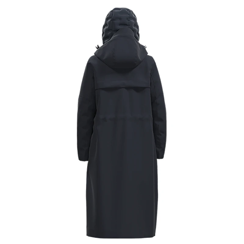 
Mens 2 in 1 Jacket Winter Windbreaker Longer Padding Coats Waterproof Outdoor Jacket 