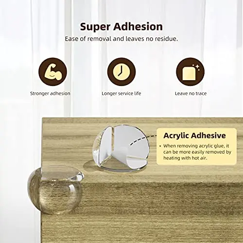 Baby Proofing Bumpers Furniture Corner Edge Protectors Safety Guards & Cushions for Table, Desk, Crib fireplace