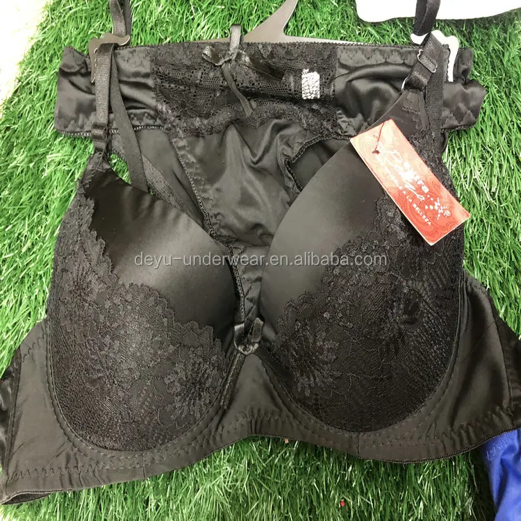 1.45 Dollar Model KCTZ056 Wholesale Good Quality New Women Bra Panty Set With Hanger