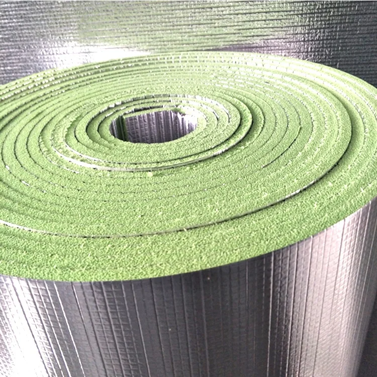Heat shield Double Sided Aluminum Foil Foam Roofing Insulation Material