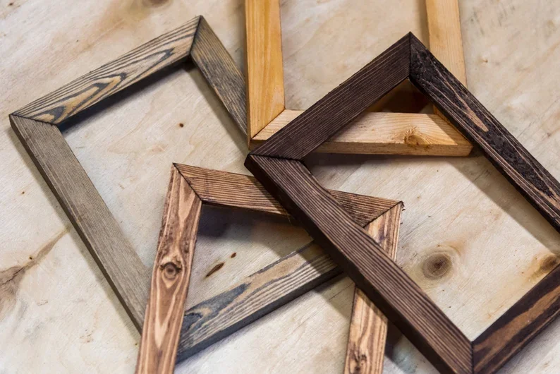 30x40 40x50 50x70 12x16in 16x18in 24x36in Black White Brown MDF Wood Picture Frame Large Photo Frame Home Decor Wall Hanging