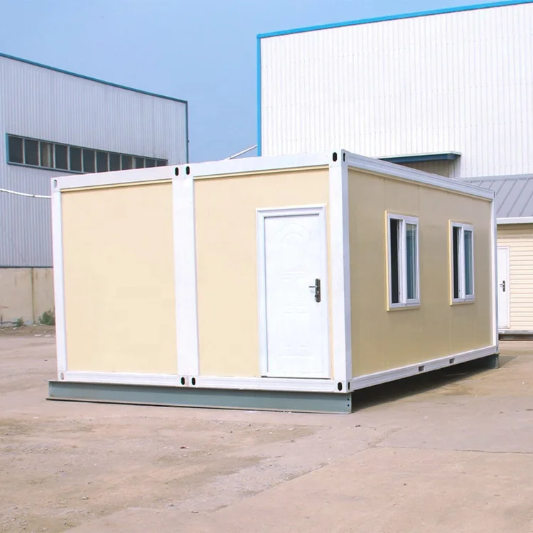 Factory Supplies Steel Structure Portable Prefabricated Modular 20ft  40 ft Container Houses on sale