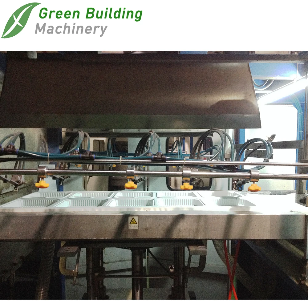 Degradable lunch box food grade utensilPSP and corn starch production line produce degradable and environment-friendly tableware
