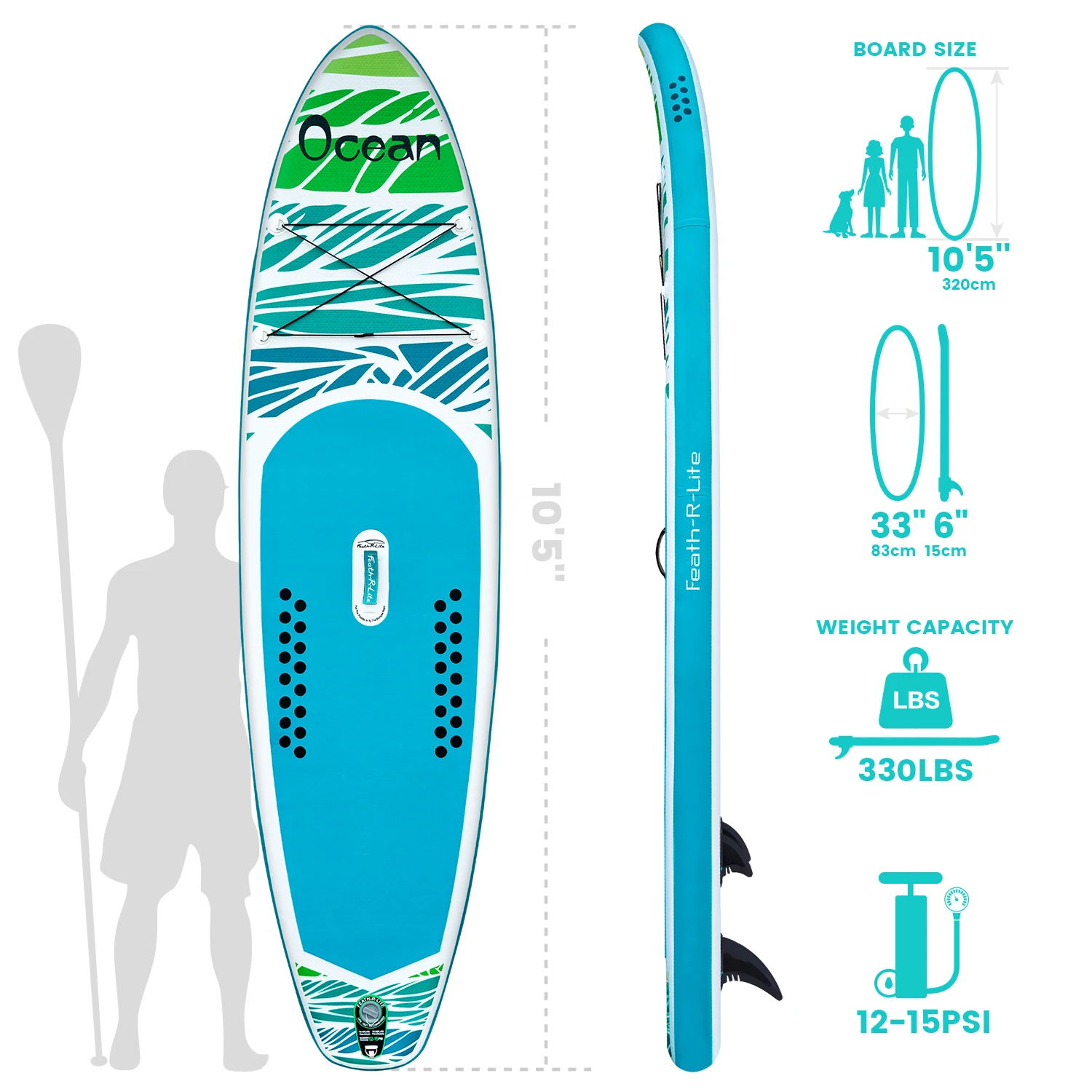 Fly Eagle Factory Paddle Board Inflatable Sup Inflatable Paddle Board Good Quality Supboard With Fins