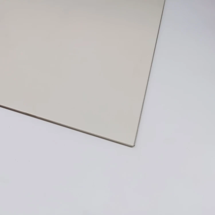 Manufacturers custom light brown glass-ceramics high-temperature fireplace glass panels for home decoration