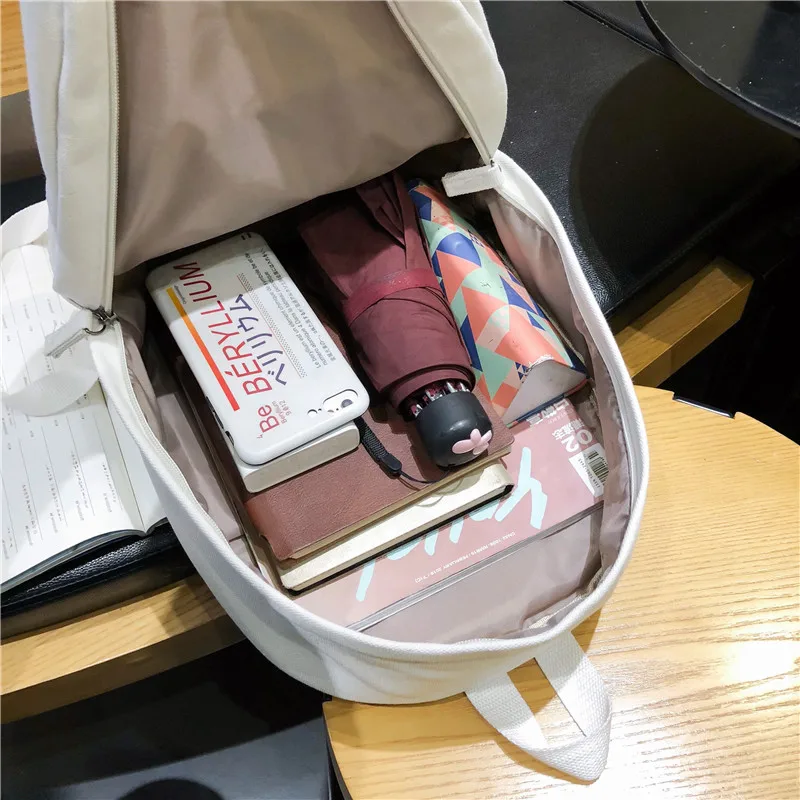 SSC School Bag female Korean version of the park middle school students junior high school students girls backpack