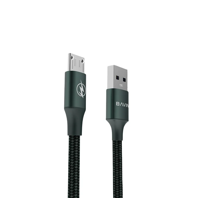CB201 BAVIN best sellers product 1.5M  Charging Cable support 18W Braided wire USB DATA Cable