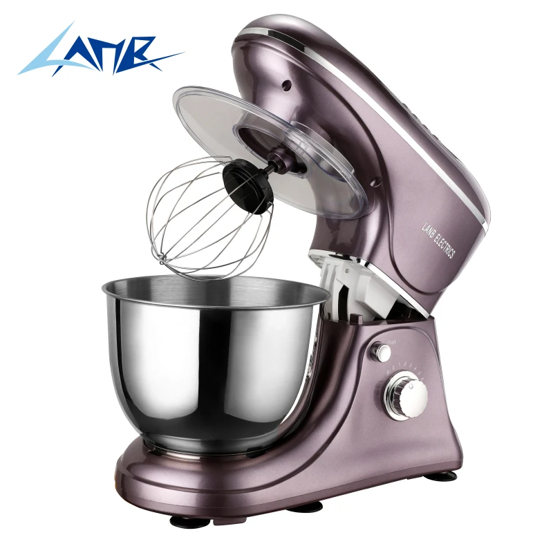 guaranteed quality kitchen machines heavy duty 6 speed powerful 500w mixer 3 in 1 stand mixer with dough hooks electric