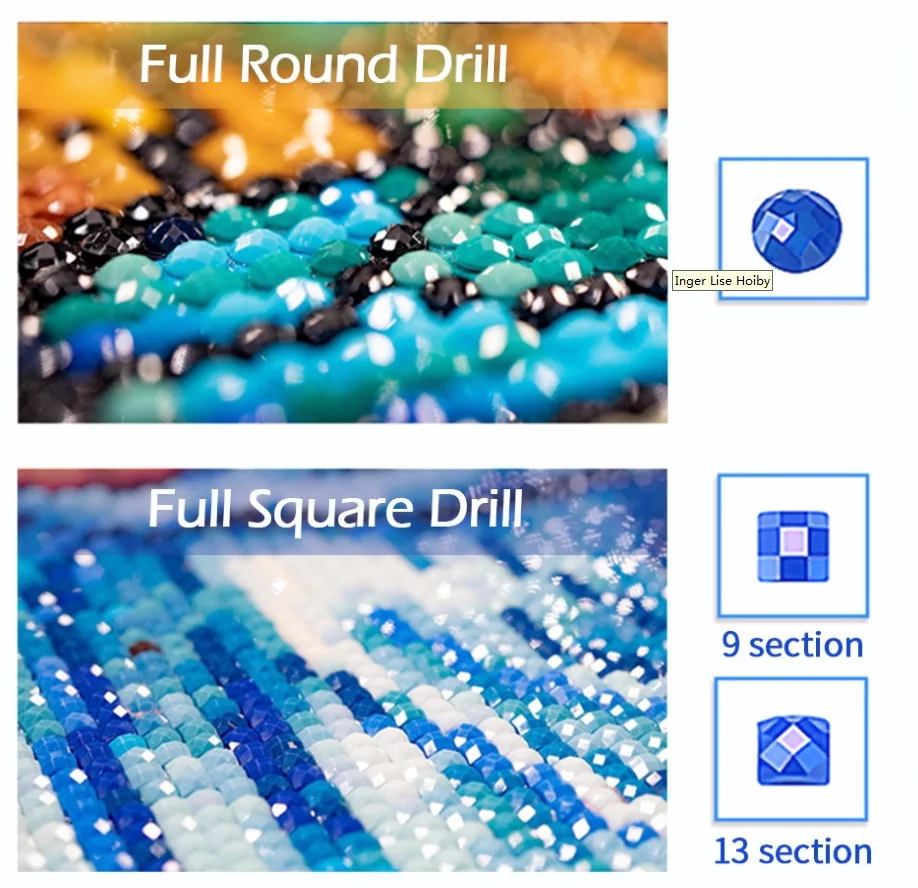 
chenistory top selling amazon custom diamond painting full square rhinestones embroidery diamond paintings kits for art work 