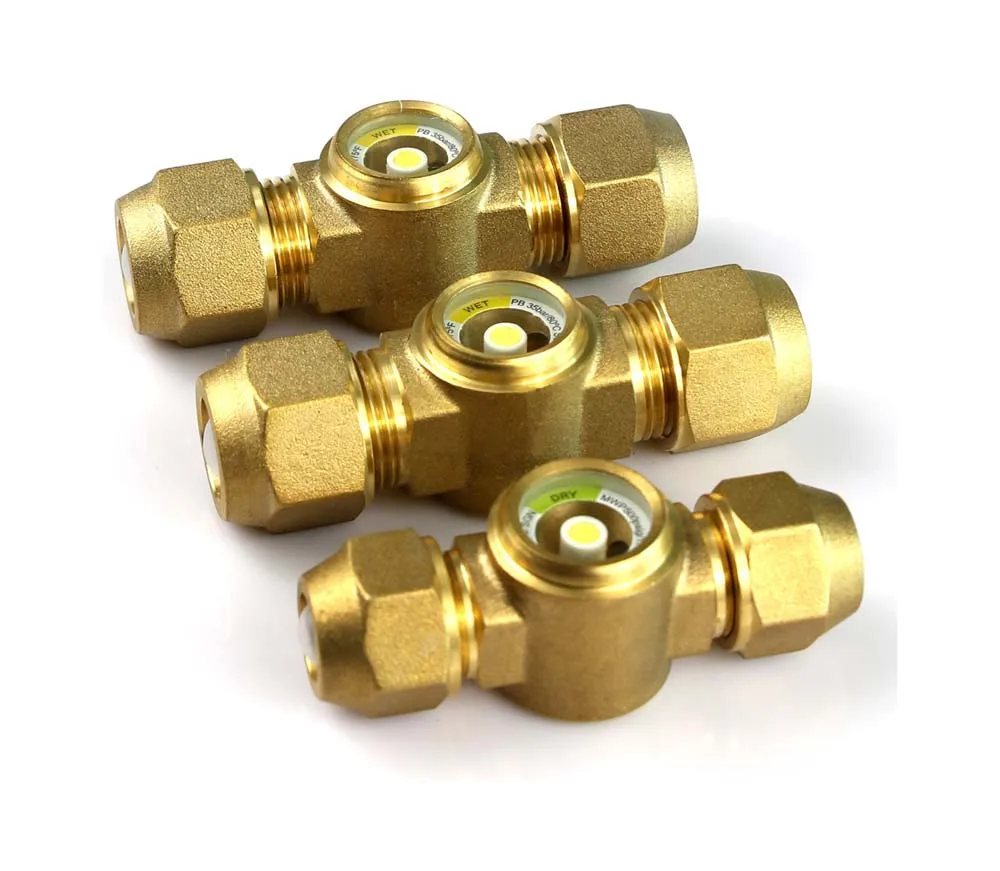 COOLSOUR Welding Type Liquid Level Sight Glass Danfoss type (ODF and SAE) For Refrigeration Parts-SGD series