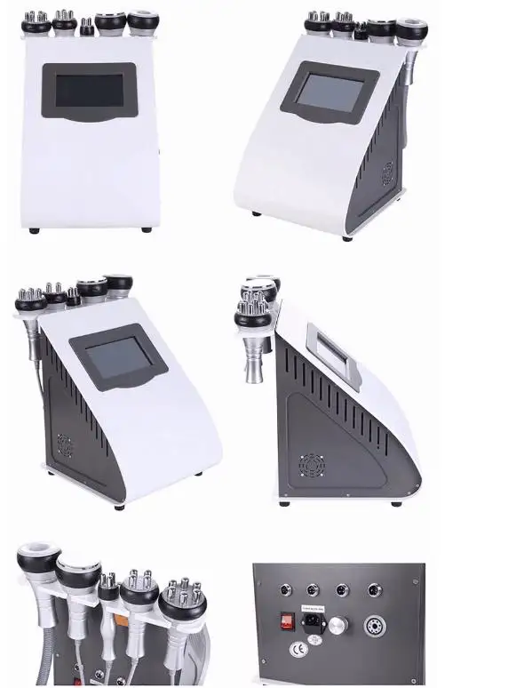 5 in 1 Vacuum 40K  RF Weight Loss slimming Beauty salon Equipment,