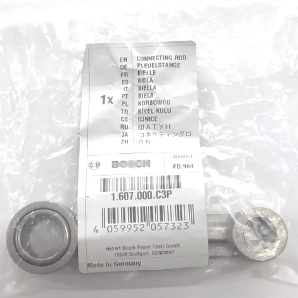 New Genuine Boschs 1607000C3P Connecting Rod for Piston GBH 16 GSH 16-28 Demolition Hammer Spare Parts