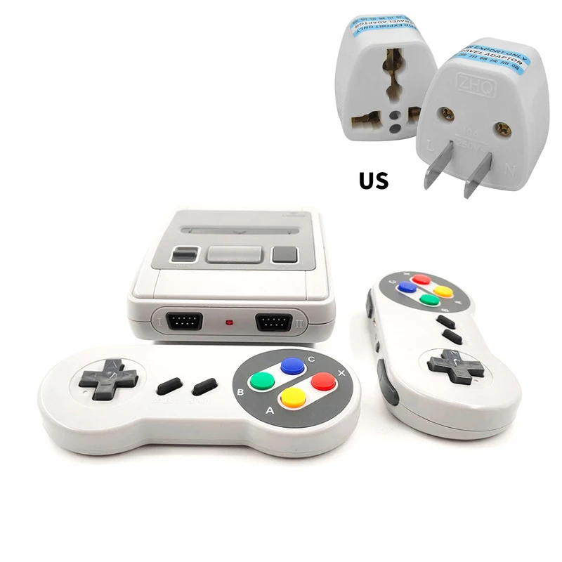 New Super Mini SFC-01 HD Retro Console Family Handy TV Video Classic Game Console With Double Gamepad PC