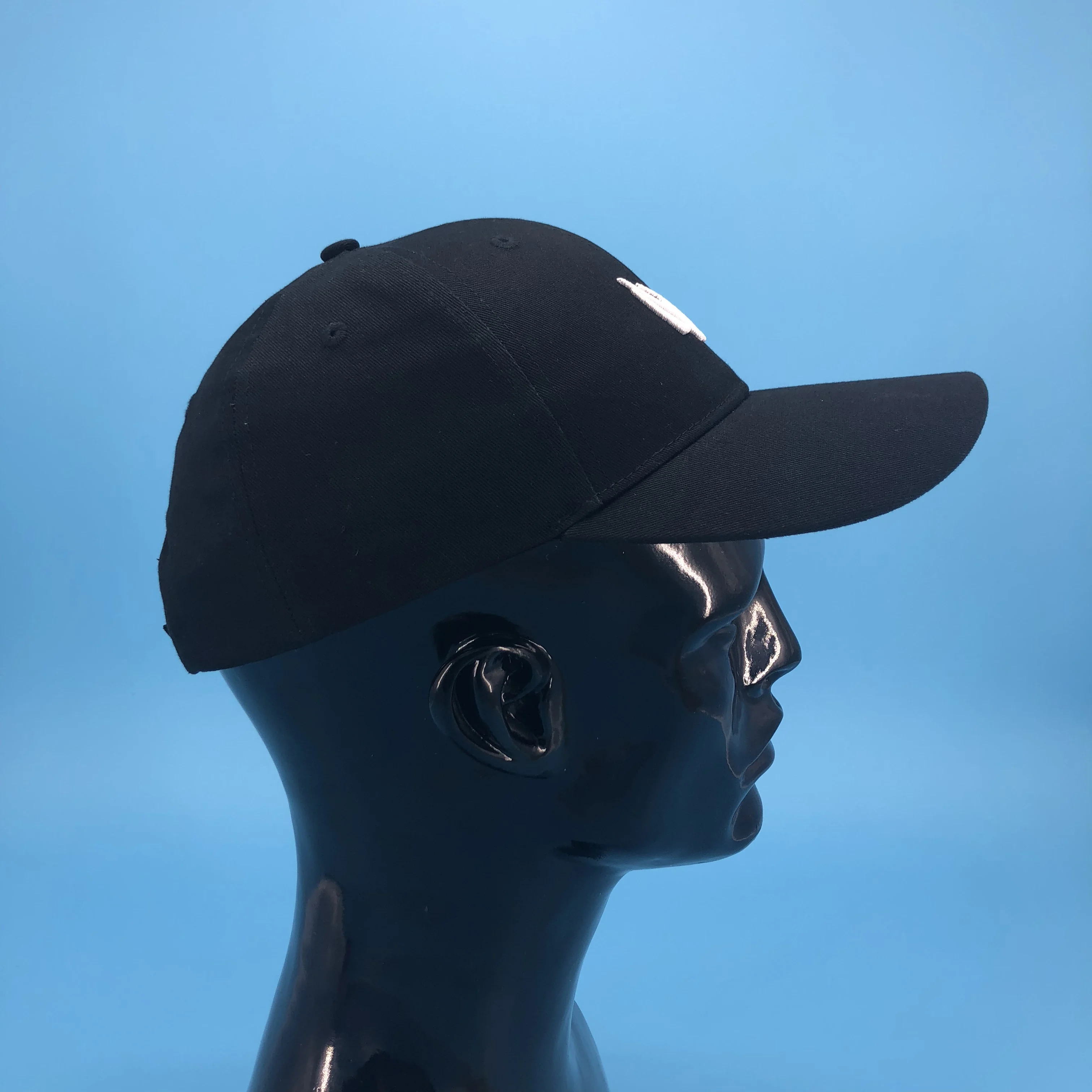 Amazon Hot Sale custom embroidery logo Black Baseball LED Light golf Cap for Camping,Running and Fishing