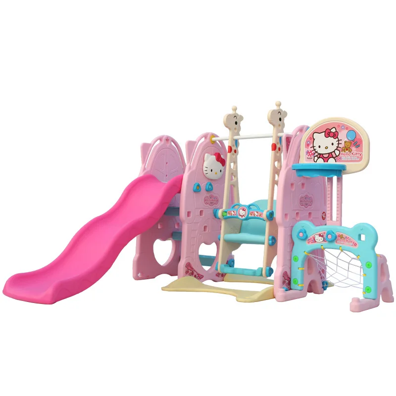 KT Cat домашний многофункциональный комбинированный слайд-качели детская пластиковая игрушка с надувными функциями