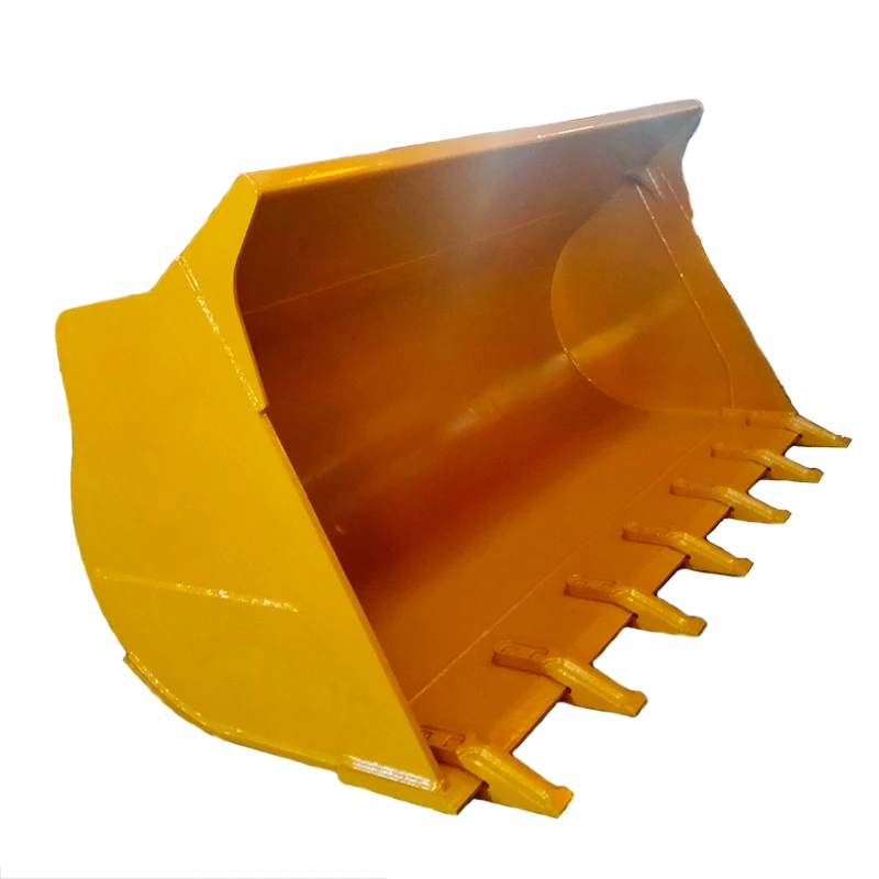 Front Wheel Loader Bucket TCM75B 2.3m3 Standard Loader Bucket with Tractor Loader Bucket Teeth