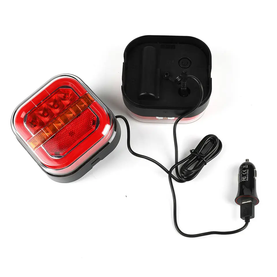 12V para camion side indicator marker grow combination with housing heavy reverse dynamic light truck magnetic led wireless tail