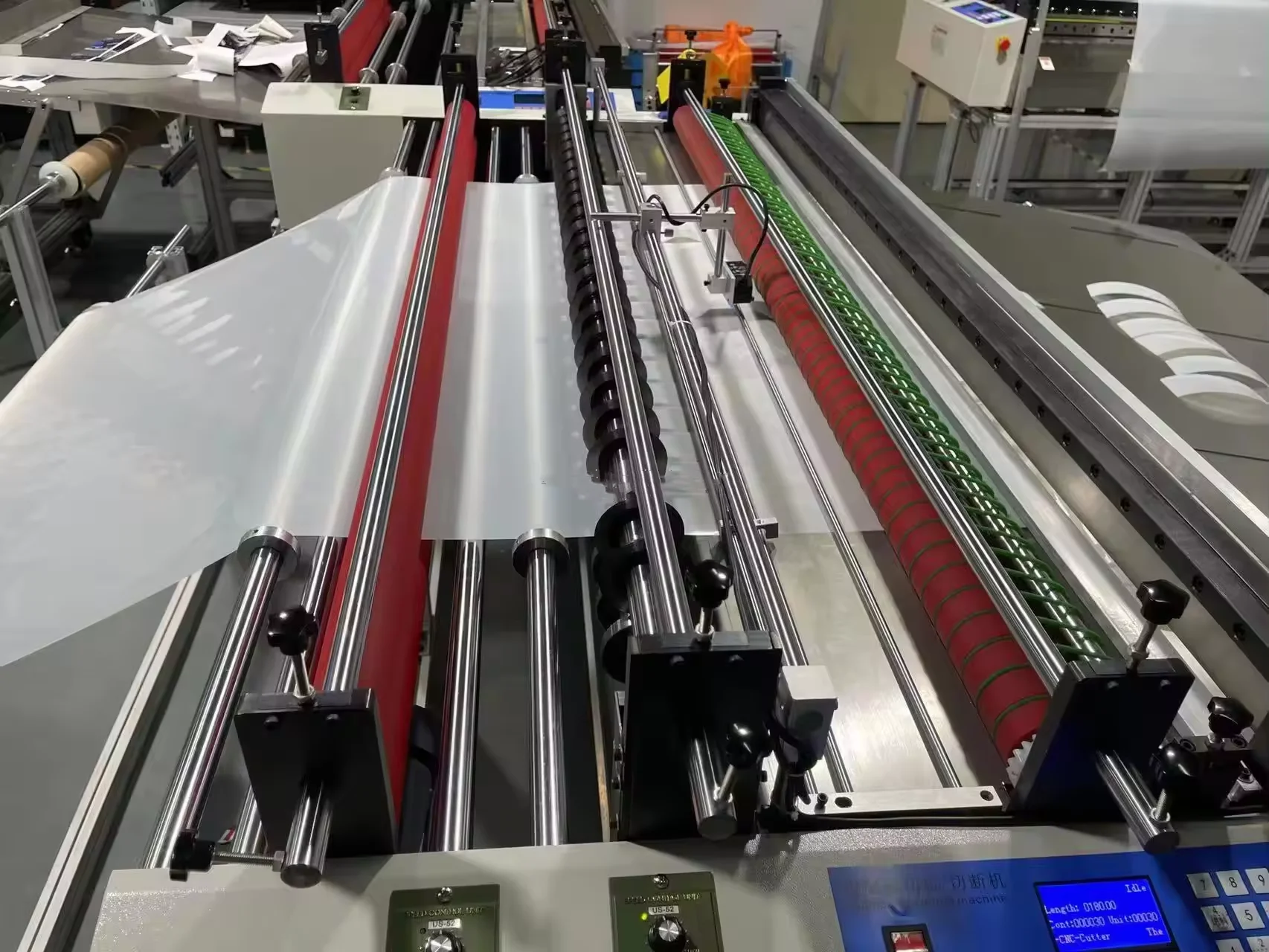 Label Roll Sheeting Machine Adhesive Tape Pressing Cutting Machine Sticker Cutting Machine