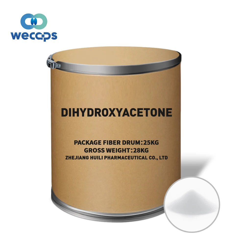 Wecaps Daily Chemicals 1 3-Dihydroxyacetone Cas 96-26-4 Dihydroxyacetone Dha Powder for Skin Care Cosmetics