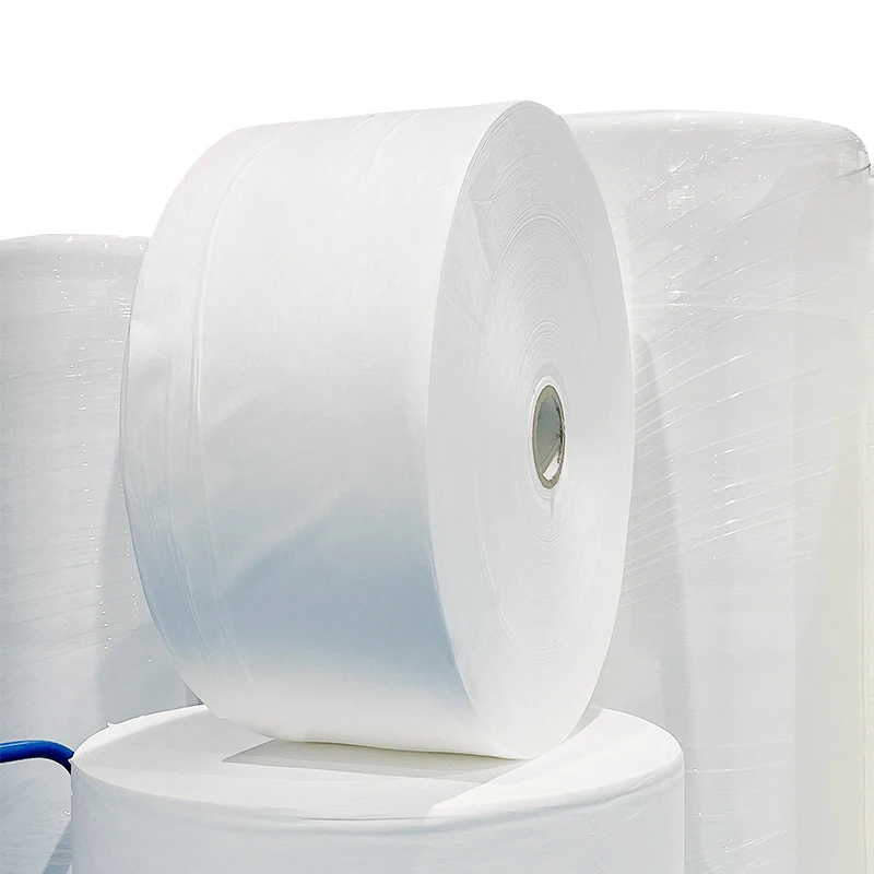 Low Resistance Lightweight Meltblown Flexible Nonwoven Fabric Material  Fabric Soft  rolls